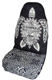 Black Honu Sea Turtle Hawaiian Car Seat Covers Standard Size By Winnie Fashion Amazon Com Automotive Turtle Car Car Seat Cover Sets Sea Turtle