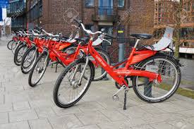 Hamburg Deutschland 12 Marz 2016 Fahrrad Sharing Station In Der Von Stadtrad Hamburg Laufen Hafencity Lizenzfreie Fotos Bilder Und Stock Fotografie Image 54609131