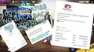 Tanpa harus mengharapkan gratisan sebenarnya kalian bisa melakukan cara yang wajar yaitu melakukan top up atau membeli diamond agar bisa memiliki item atau fitur yang diinginkan. Cara Mendapatkan Voucher Lazada Gratis Diaomind Free Fire Gratis Free Fire Indonesia Youtube
