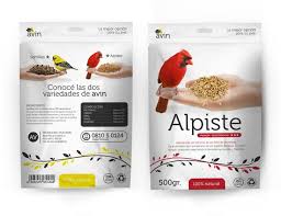 Avin Bird Food Packaging By Mauro Lorenzo Via Behance Food Packaging Health Food Packaging Packaging