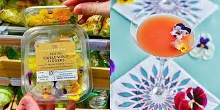 So remove the heel at the base of the petal (it's bitter), as well as the stamens, pistil and calyx of larger flowers. Edible Flowers For Cakes And Cocktails Have Been Spotted In M S