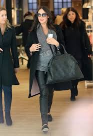 Simon Cowell's baby: Lauren Silverman looks stunning in skin-tight trousers  just THREE days after giving birth