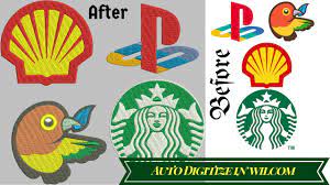 It's easy to digitize a logo with sewart digitizing software. Auto Digitize Any Image In To Embroidery File Machine Embroidery Digitizing Cap Hat Snapback Hoodie Youtube