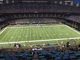 mercedes benz superdome view from terrace level 641 vivid