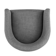 shiva barrel chair gray aiden lane barrel chair chair reupholster chair