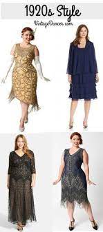 1920s Plus Size Flapper Dresses Gatsby Dresses Flapper Costumes Plus Size Flapper Costume Gatsby Dress Plus Size 20s Fashion Dresses