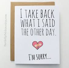 죄송하지만 못 가요 (joesonghajiman mot gayo) i'm sorry but i can't go. 40 Diy Greeting Card Ideas You Can Use Practically Apology Cards Greeting Cards Diy Cards For Boyfriend