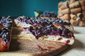 Focaccia dolce con uva fragola. Focaccia Dolce Con Uva Fragola Il Gusto Di Andre