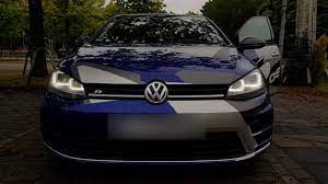 nrw coding de vw golf 7 r us standlicht tagfahrlicht drl youtube