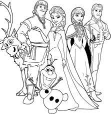 Download and print these elsa and anna coloring pages for free. Frozen Free Princess Coloring Pages Coloring And Drawing