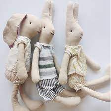 Babys Animals Bunnies | Cotton Smoothing Toy | Linen Stuffed Rabbit | Tiny  Cotton Rabbit - Stuffed & Plush Animals - Aliexpress