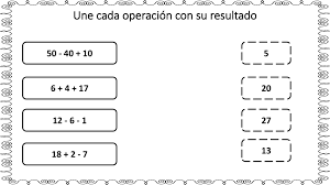 Sin embargo, existen técnicas de estimulación cognitiva que nos ayudan a prevenir el deterioro e incluso a mejorar el funcionamiento de nuestras capacidades mentales. Ejercicios Matematicos Mentales Excelentes Actividades De La Rima Calculo Mental Tira Y