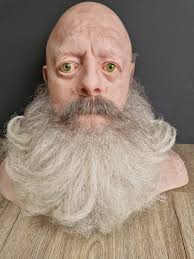 Santa Beard, Kurt Russell 'the Christmas Cronicles' Inspired.made From  Precurled Yak and Mohair