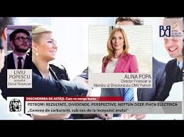 Articole publicate pe 9am din ziarul financiar. Cum Va Merge Bursa O DiscuÅ£ie Cu Alina Popa Director Financiar Membru Al Directoratului Omv Petrom Youtube
