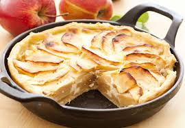 Tarte Aux Pommes A La Creme Fraiche Pause Gourmande Recettes De Cuisine Tarte Aux Pommes Recette Tarte Aux Pommes
