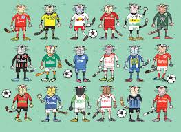 Until 1990, union were part of east germany and their major. Bundesliga By Sergei Belozerov Sports Cartoon Toonpool
