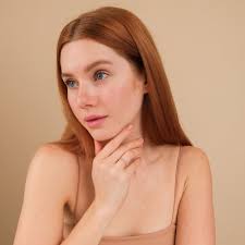 14K Diamond Chain Link Ring, Trendy Diamond Link Design Ring, Solid Gold  and Natural Diamond, Statement Ring, Stacking Diamond Ring, Eva