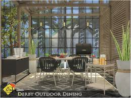 Modern garden designs give a lot of freedom to creativity. Onyxium S Derby Outdoor Dining