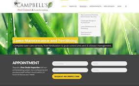 Because people are trusting you go into their homes, your website is as much about your brand as it is about the services you provide. Campbell S Pest Control Landscaping Web Design By Creative Juice Marketing Advertising In The Woodlands Tx Alignable