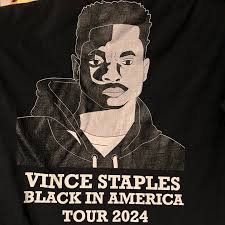 VINCE STAPLES Collection Gonna see Vince perform tonight ** Vince Staples  shirt is NOT for sale** Albums in post: Ramona Park Broke My Heart Big Fish  Theory VINCE STAPLES (Self-titled) Dark Times @