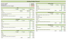 › home renovation excel spreadsheet templates. Holiday Budget Planner Template