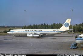 Pan American Boeing 707 Vintage Aircraft Vintage Aviation Vintage Airlines