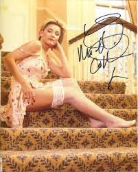 Sold at Auction: Michelle Collins, 8x10 photo signed by sexy Eastenders  actress Michelle Collins. Good Condition. All