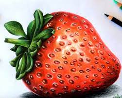 Enjoy this video to make and color your favorite cute drawings using cartoon drawing and sketching supplies given. How To Draw A Strawberry Easy Step By Step Fruits Drawing
