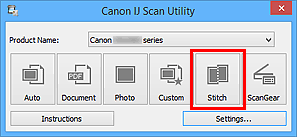 The software is included in the driver you can scan your documents using the platen with favorite settings saved beforehand. Canon Pixma Manuals Mg2900 Series Scanning Items Larger Than The Platen Image Stitch