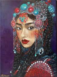 Oil painting of Wednesday star