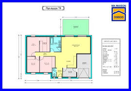 Plan Maison T4 Jpg 500 349 Plan Maison Plan Maison Plain Pied Maison