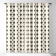 Pattern Black And Cream Curtains Invite The Sun Inside On Your Terms Our Blackout Window Curtains Are A Denser Alternative To Your Standard In 2020 Cream Blackout Curtains Curtains Blackout Curtains