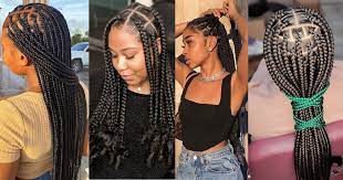 It consists of multiple strand braids. Exquisite Knotless Box Braids Ideas 2021 Hair Styles You Will Love 2021 African Hairstyles For Black Women