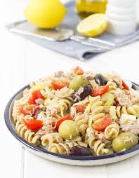Tuna Pasta Salad With Lemon Recipe In 2020 Pasta Salad Tuna Salad Pasta Tuna Pasta