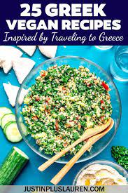 25 Vegan Greek Recipes The Best Vegan Food Inspired By Greek Cuisine In 2021 Vegan Greek Recipes Greek Recipes Vegan Greek