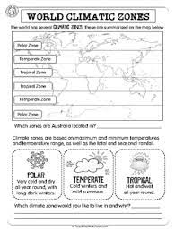 Model for students how to record the temperature on the record sheet (pdf). 16 Climate Zones Ideas Weather And Climate Science Lessons Climate Zones