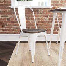 Free 2 Day Shipping Buy Better Homes And Gardens Aidan Metal Dining Chair With Wood Seat Set Of Metal Farmhouse Chairs Metal Dining Chairs White Metal Chairs