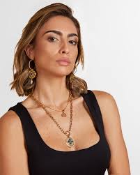 Confidence Compass Pendant, Gold