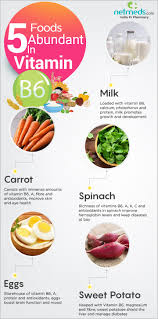 5 Foods Super Rich In Vitamin B6 That Promote Overall Well Being Infographic