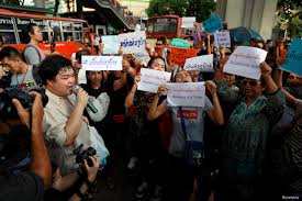 Thais Protest Cheating Election Commission Voice Of America English