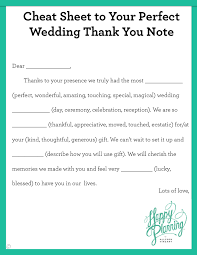 One way to keep this straight is to have a trusted friend jot down the person's name beside what he or she gave or to tuck the card back into the box that the gift came in. Cheat Sheet To Your Perfect Wedding Thank You Note Allyson Vinzant Wedding Thank You Cards Wedding Thank You Wedding Event Planning