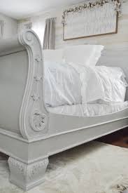 Hemway dove grey chalk based furniture paint matt finish wall and upcycle diy home improvement 1l / 35oz shabby chic vintage chalky (50+ colours available) 4.9 out of 5 stars 26 $39.95 $ 39. King Sleigh Bed Makeover Using Chalk Paint Jessica Diana Schlichtman