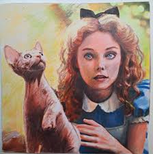 Hey everyone, I'm an artist based out of Washington. Just thought I'd share  my current work in progress cat commission. I'd say it's about 50% done.  Don't ask me to paint your