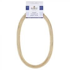 Embroidery flexi hoop crossstitch sewing oval plastic. Dmc Wooden Embroidery Hoop Oval 1pc De Bondt
