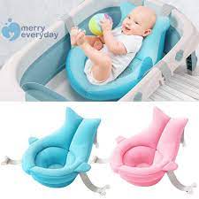 New Baby Bath Net Infant Bath Chair Non Slip Bathtub Mat Newborn Bath Seat Support Shopee Malaysia