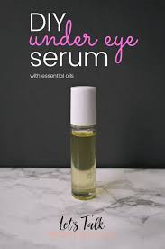 This Homemade Under Eye Serum Is A Simple And Effective Natural Alternative To Traditional Under Eye Creams Roll On This Under Ey Undereye Eye Serum Diy Serum