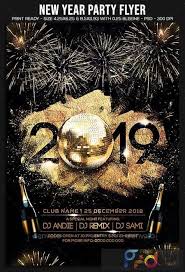 New Year Party Flyer 22855617 Freepsdvn In 2020 Party Flyer New Years Party Party Poster