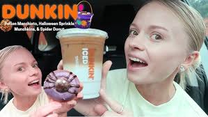 Ube Donuts and Ube Frappé (Dunkin Donuts, Abu Dhabi)