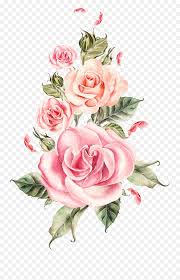Pink flowers background transparent png. Download Pink Flower Bouquet Rose Roses Wedding Hand Painted Rose Pink Flower Png Flowers Bouquet Png Free Transparent Png Images Pngaaa Com