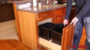 Cabinet pull storage home organization bathrooms remodel cabinetry storage cabinets medallion cabinets schuler cabinets waste container. Diy Pull Out Trash Cabinet 7 Steps With Pictures Instructables